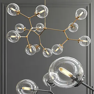 Model 525 Macro Molecular Chandelier