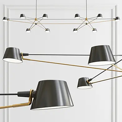 DOUBLE PIVOT CHANDELIER
