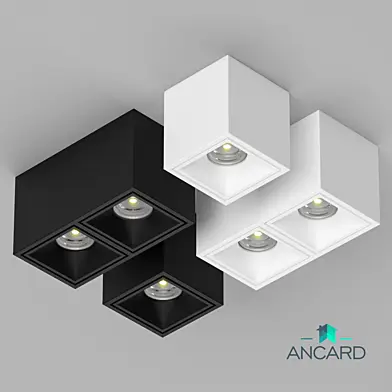 Светильник накладной КУБ от Ancard
