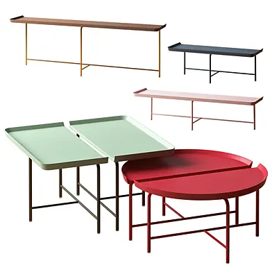Table set 1+1 by PIANCA