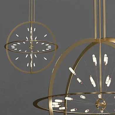 ARMILLA chandelier by Okholm Lighting