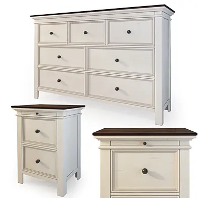 Комод и тумба Woodanville . Dresser, nightstand by  Ashley
