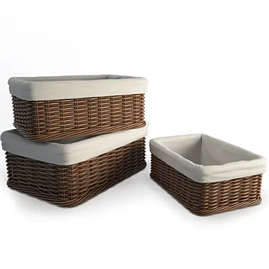 Wicker Rattan Baskets