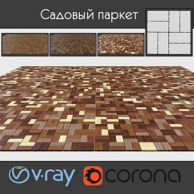 Садовый паркет, набор 303