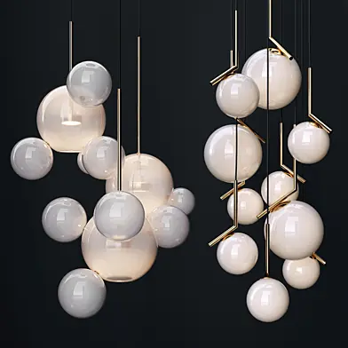Chandeliers IC and G&C Bolle