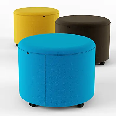 Bend Pouf By Actiu
