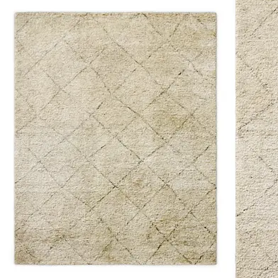 Iman Moroccan Diamond Hand-Knotted Wool Rug RH