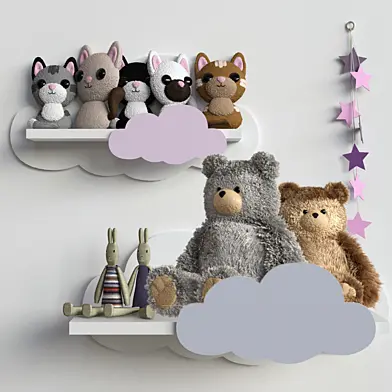 Коллекция плюшевых игрушек для деток