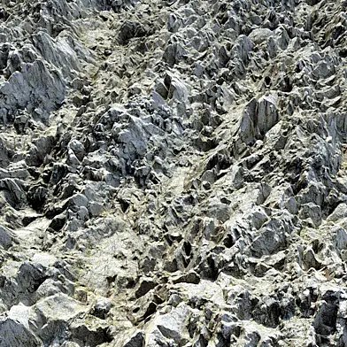 Material of cliff