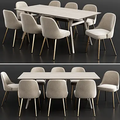 West Elm Dinning Set 11