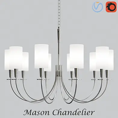 Mason Chandelier Hudson Valley Lighting