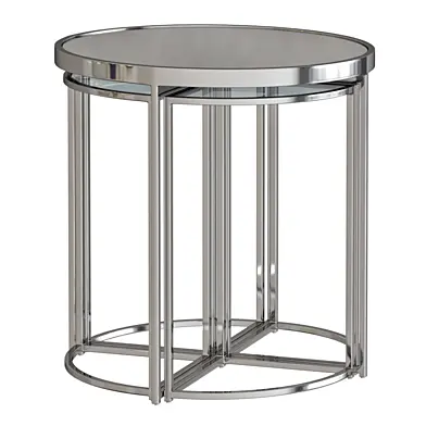 Arpeggio Gold Side Table Set