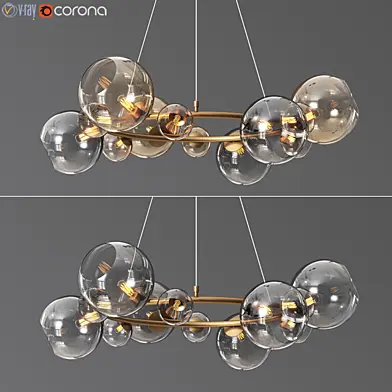 Bubbles 9 Light Chandelier
