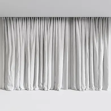 White curtain