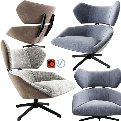 Camila Lounge Armchair 02