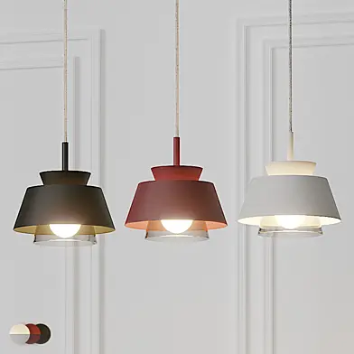 Nordic Style 3 Linear Light Set Black, White and Colored