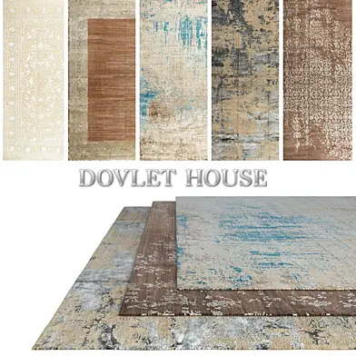 Ковры DOVLET HOUSE 5 штук (part 417)