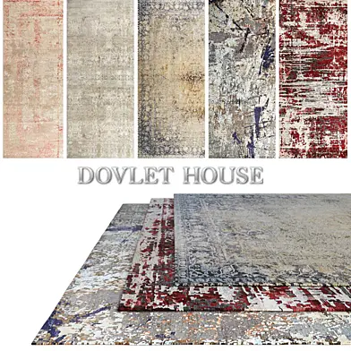 Ковры DOVLET HOUSE 5 штук (part 418)