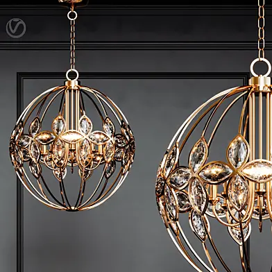 Uttermost Ambre 8 Light Gold