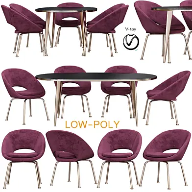 Orb Velvet Dining Chair Westelm