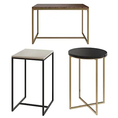 Dunchamp Minotti coffee tables