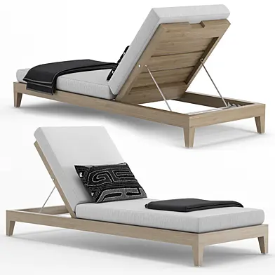 RH Outdoor Baimain chaise