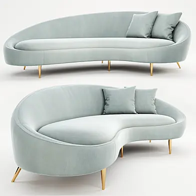 JONATHAN EDLER ether curved sofa