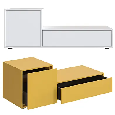 Porro TRUCK bedside table