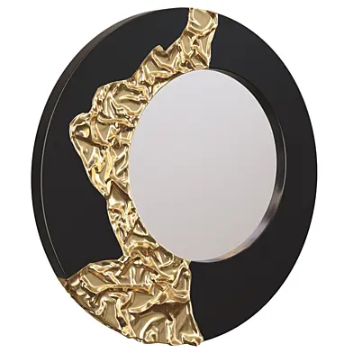 Зеркало Mercury Mirror Black Gold by Phillips Collection