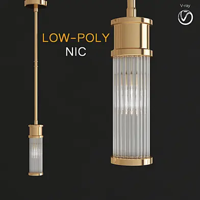 Scandlight Nic Chandelier (low poly)