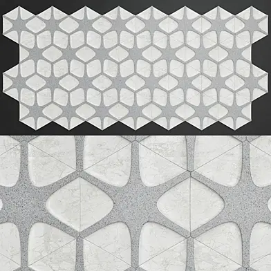 ANN SACKS Geode concrete by Andy Fleishman