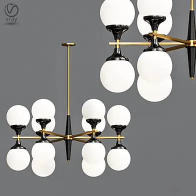 Chandelier Ball Valley Arredoluce Chandelier