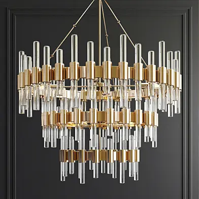 Haskell 12 Light Decotarive Chandelier