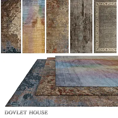 OM Ковры DOVLET HOUSE 5 штук (part 433)