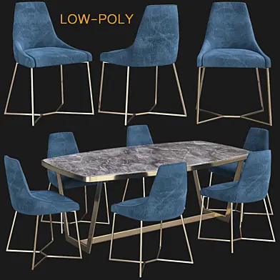 Gloria Luxury chair and table