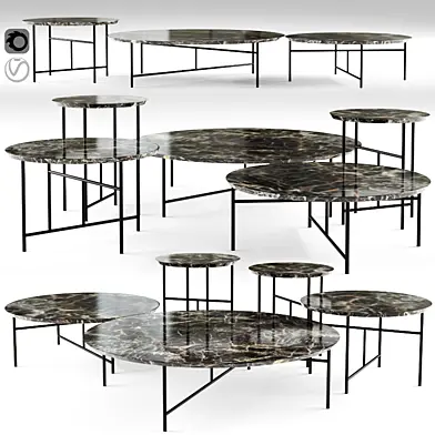De Padova Sen Coffee table Set