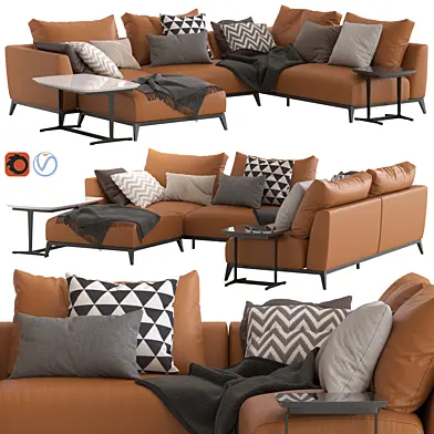 Flou Oliver Sofa type6