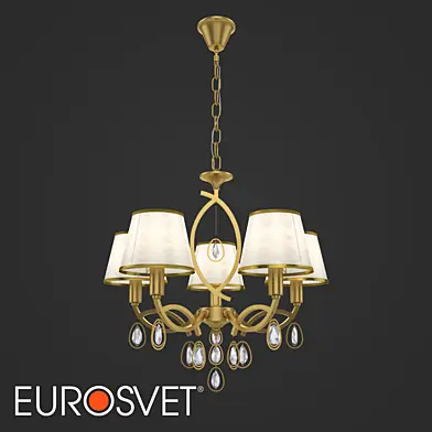 ОМ Классическая люстра с абажурами Eurosvet 60091/5 Salita