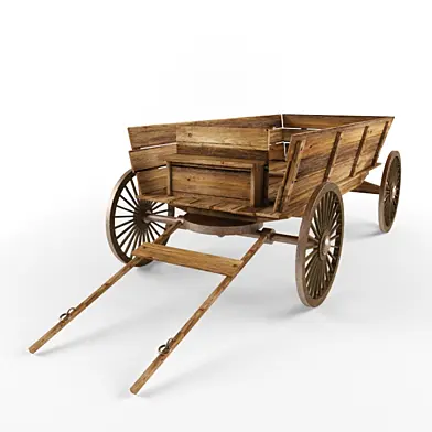 Wooden Cart