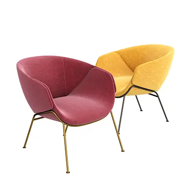 SP01 Anita Armchair Rod Base