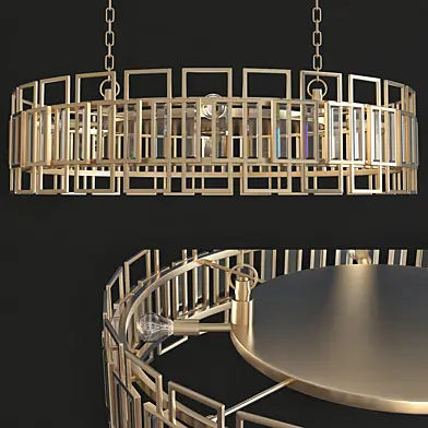 Montclair Crystal 50 Linear Chandelier2