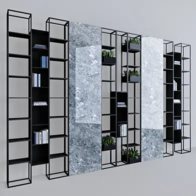 Metal & Marble shelf