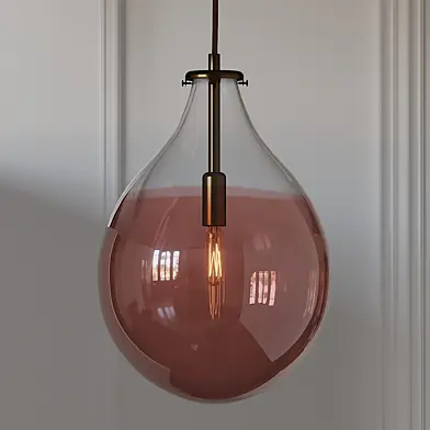 Teardrop Pendant Lamp by Tracy Glover