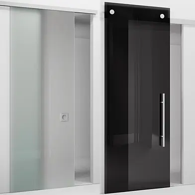 minimal quadro  Sliding door track