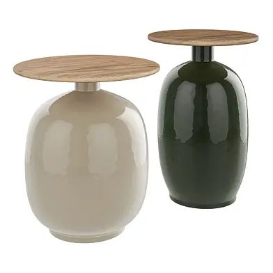 Blow Side Table Set by Gloster