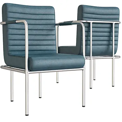Easy chair with armrests QUEEN By Offecct design Olle Anderson