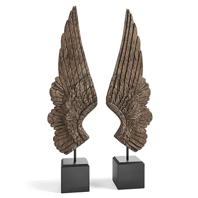Bentley and Bo Pair of Large Angel Wings