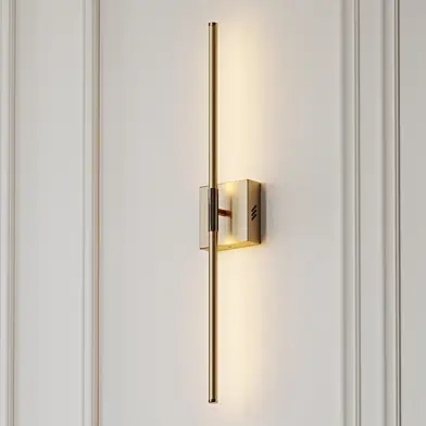 Gallatin Dimmable Gold and Silver Wall Sconce by Orren Ellis