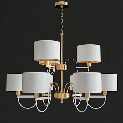 Mireille 9-Light Shaded Chandelier