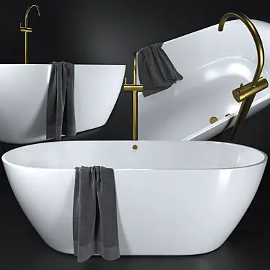 Estet Miami bath with Scala basin mixer